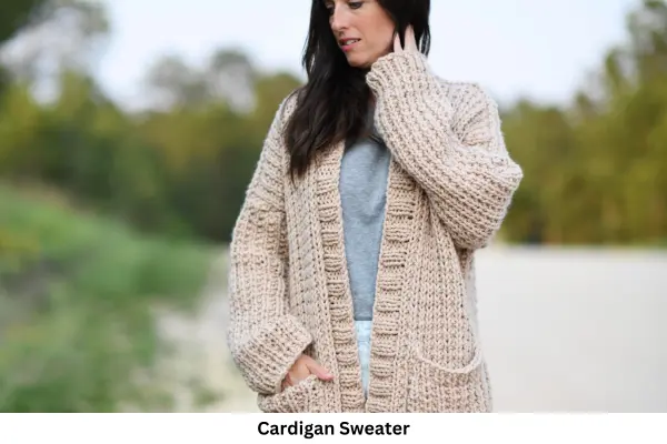 What's a shop cardigan sweater